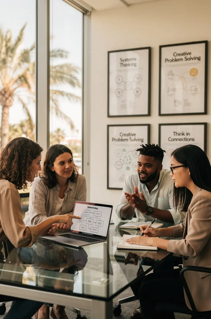 Visual representation of mental models in decision making