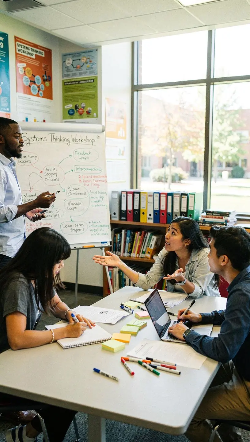 Professional team collaboration